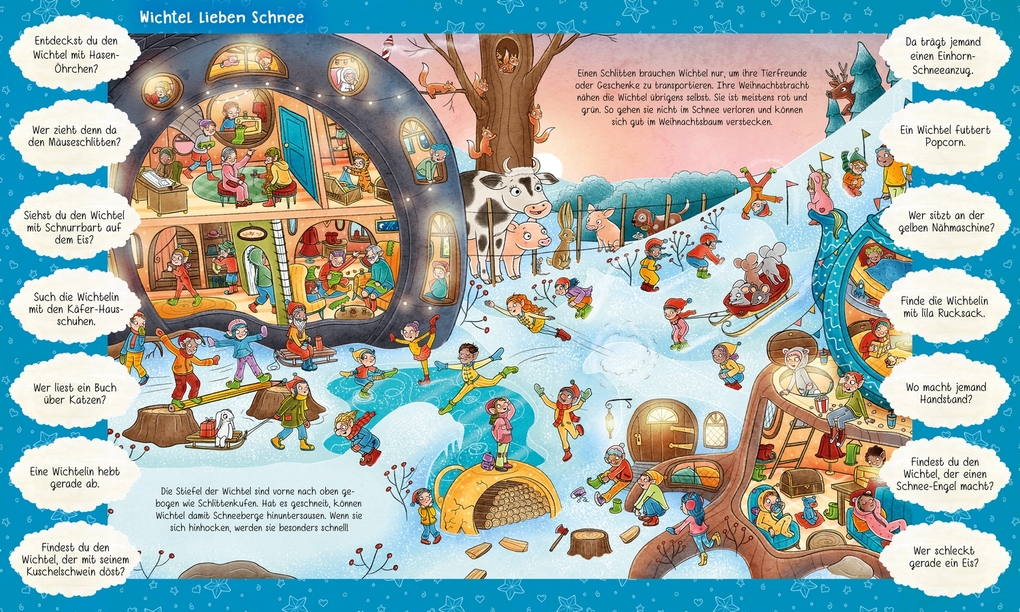 Weitere Ansicht: 101 Wichtel. Mein fabelhaftes Suchbuch | Ruby van der Bogen