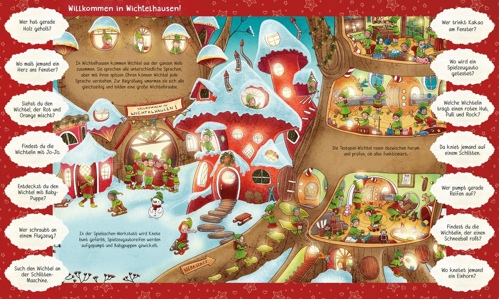 Weitere Ansicht: 101 Wichtel. Mein fabelhaftes Suchbuch | Ruby van der Bogen