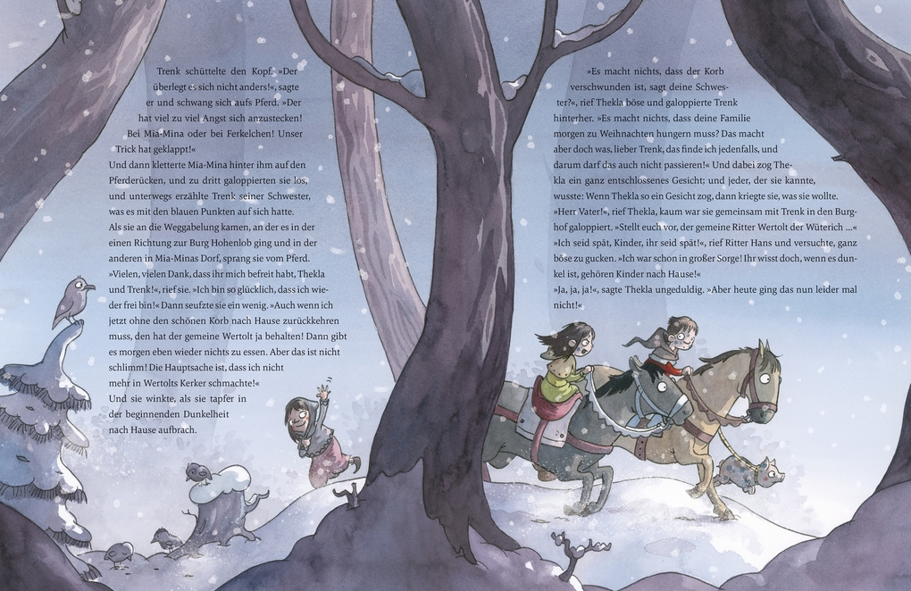 Weitere Ansicht: Der kleine Ritter Trenk feiert Weihnachten | Kirsten Boie