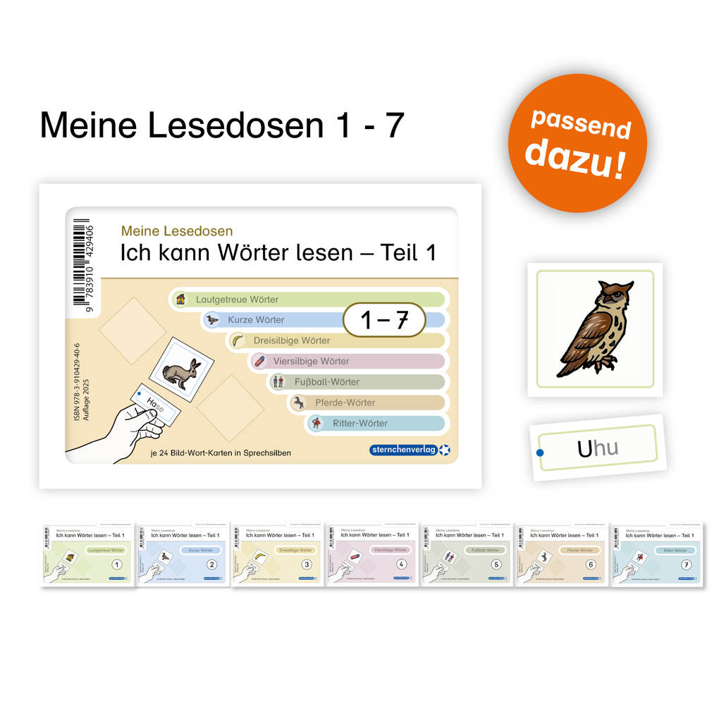 Weitere Ansicht: Ich kann Wörter schreiben Teil 1 und 2 im Set | Katrin Langhans, sternchenverlag GmbH