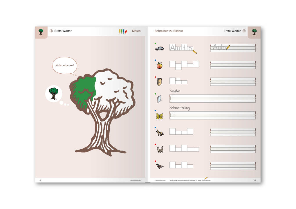 Weitere Ansicht: Ich kann Wörter schreiben Teil 1 und 2 im Set | Katrin Langhans, sternchenverlag GmbH