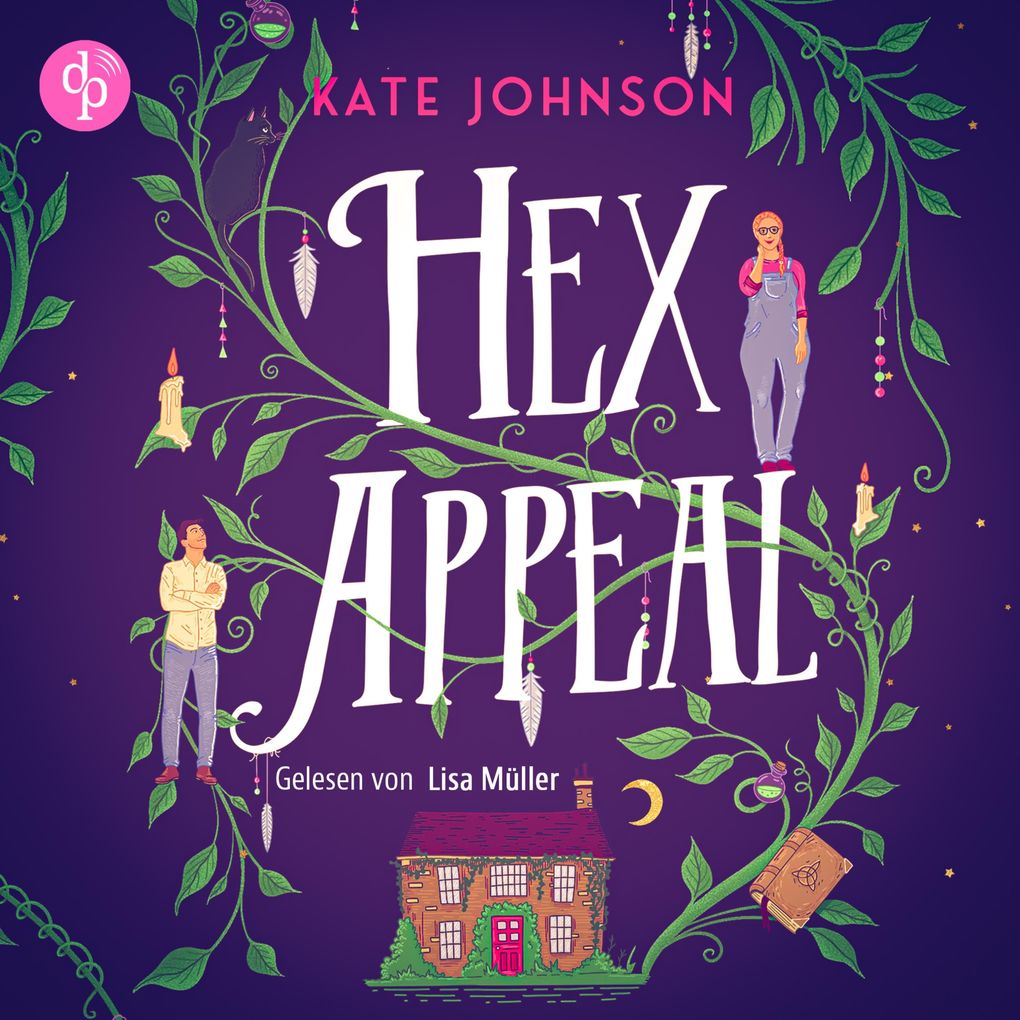 Produktbild: Hex Appeal - Verflucht verliebt | Ein Found Family Cosy Fantasy Hörbuch voller Magie und Hokus Pokus | Kate Johnson