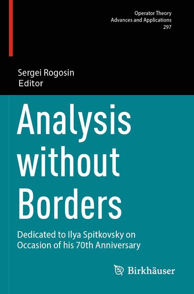 Produktbild: Analysis without Borders
