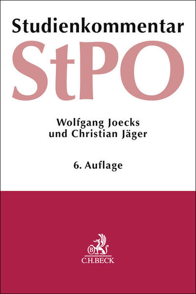 Produktbild: Strafprozessordnung | Wolfgang Joecks, Christian Jäger