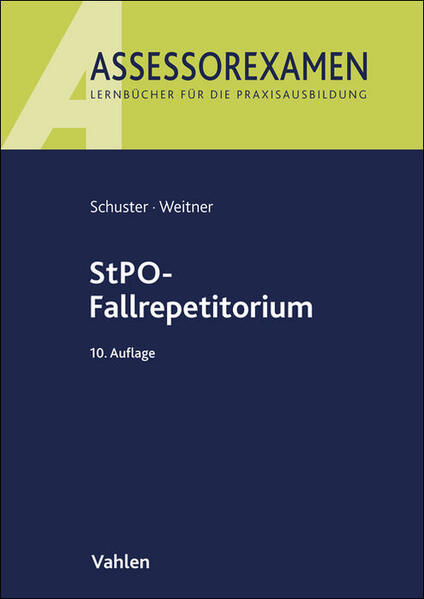 Produktbild: StPO-Fallrepetitorium | Thomas Schuster, Friedrich Weitner