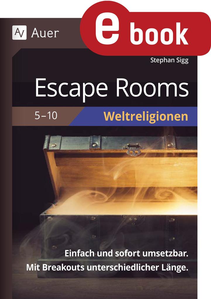 Produktbild: Escape Rooms Weltreligionen 5-10 | Stephan Sigg