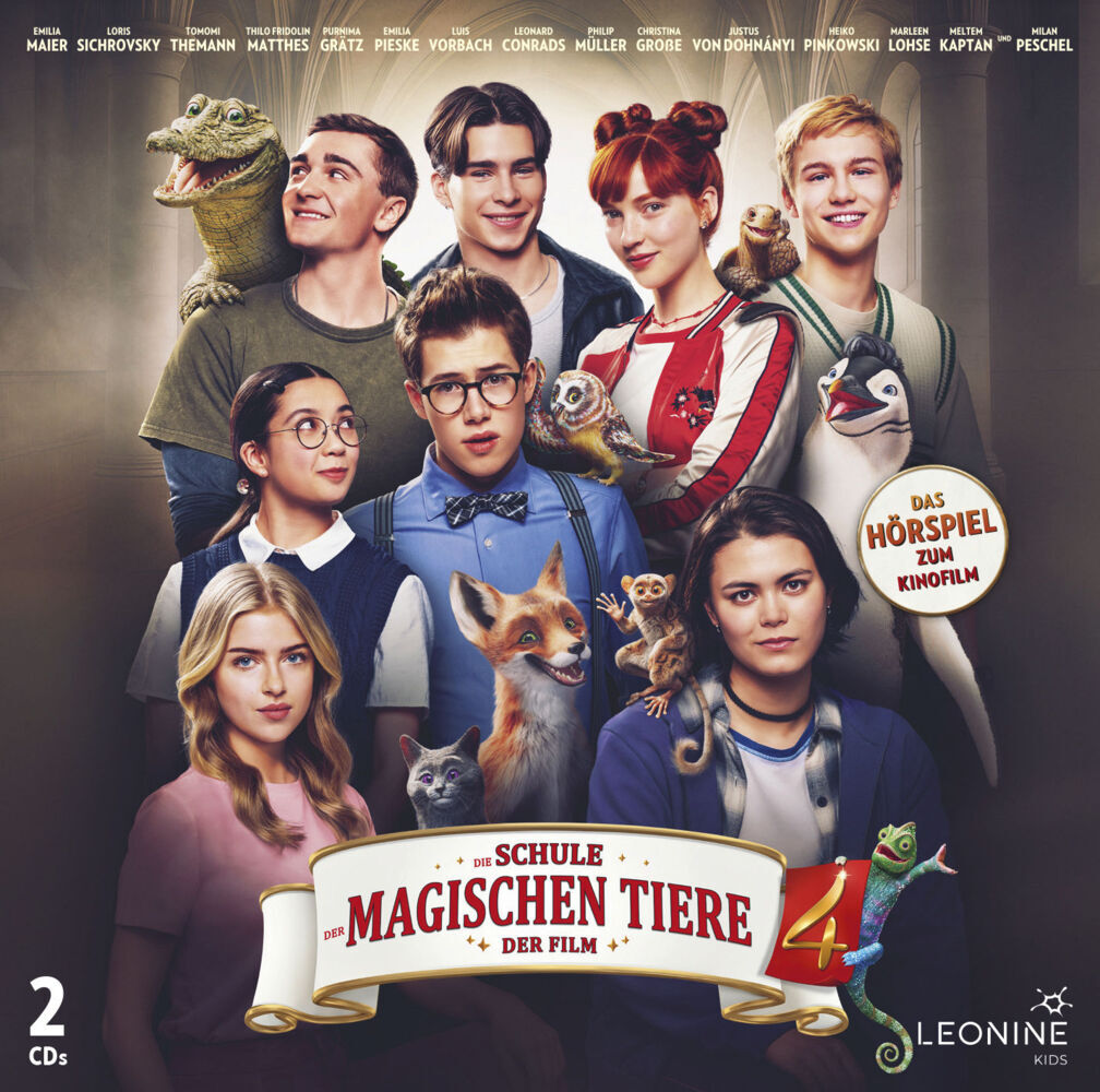 Produktbild: Die Schule der magischen Tiere Teil 4 - Das Hörspiel zum Kinofilm | Various