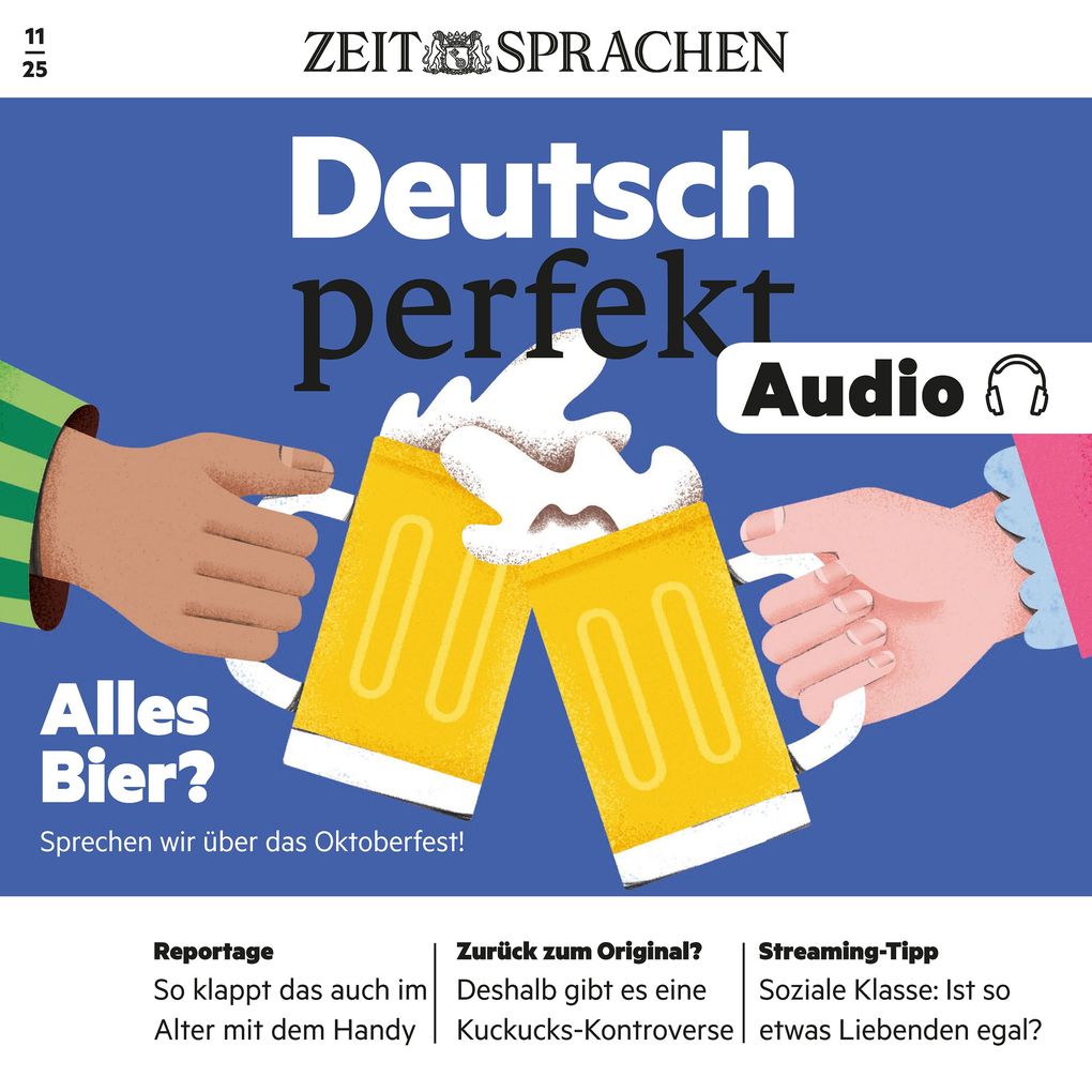 Produktbild: Deutsch perfekt Audio - Alles Bier? | Alia Begisheva