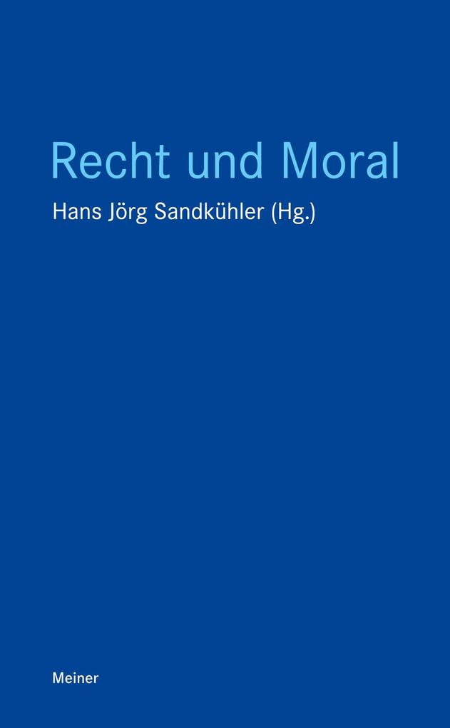 Produktbild: Recht und Moral
