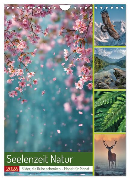 Produktbild: Seelenzeit Natur (Wandkalender 2026 DIN A4 hoch), CALVENDO Monatskalender | Steffen Gierok-Latniak, Calvendo
