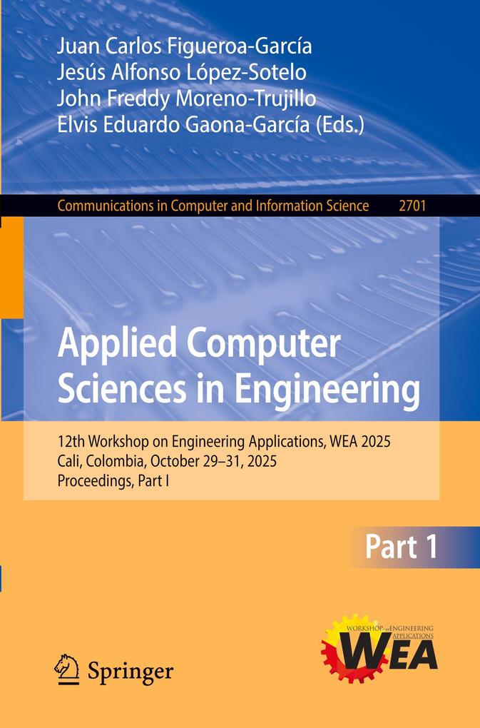 Produktbild: Applied Computer Sciences in Engineering