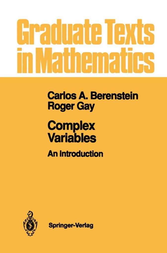 Produktbild: Complex Variables | Carlos A. Berenstein, Roger Gay
