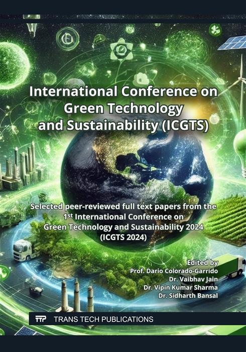 Produktbild: International Conference on Green Technology and Sustainability (ICGTS)