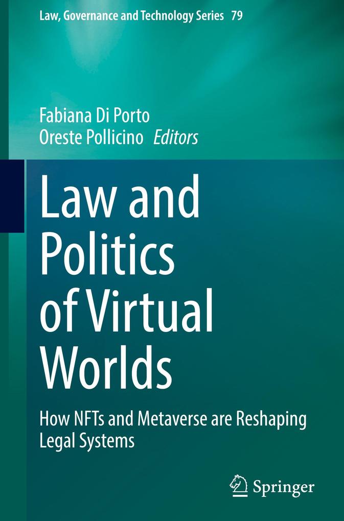 Produktbild: Law and Politics of Virtual Worlds
