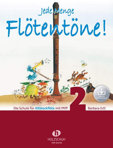 Produktbild: Jede Menge Flötentöne! 2 (mit Audio-Download) | Barbara Ertl