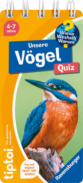 Produktbild: tiptoi® Wieso? Weshalb? Warum? Quiz - Unsere Vögel
