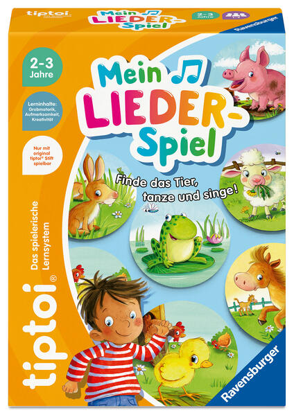 Produktbild: tiptoi® Mein Lieder-Spiel - ab 2 Jahre
