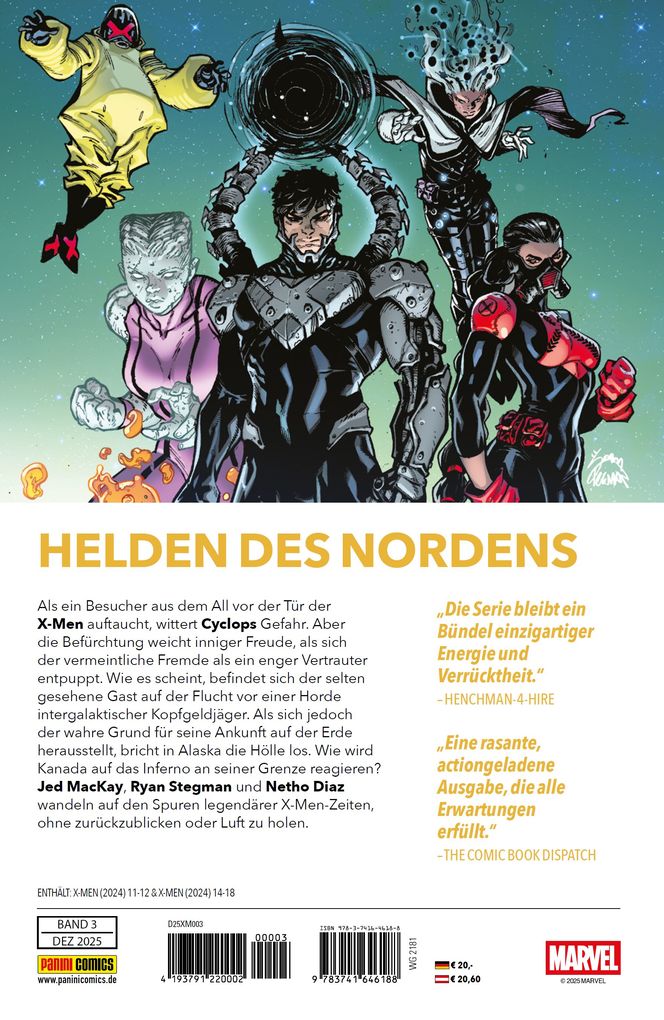 Weitere Ansicht: X-Men - Neustart (2. Serie) | Jed MacKay, Netho Diaz, Emilio Laiso, Ryan Stegman, C. F. Villa