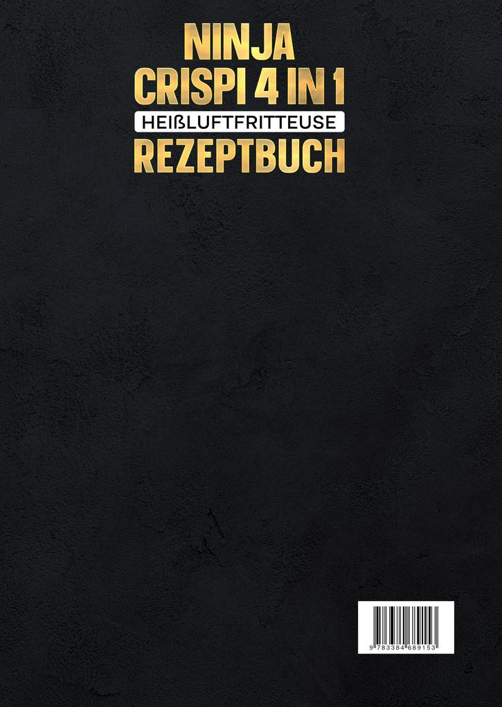 Weitere Ansicht: Ninja CRISPi 4 in 1 Heißluftfritteuse Rezeptbuch | Svenja Bauer