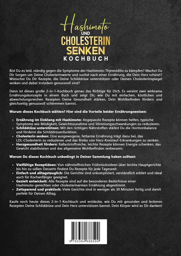 Weitere Ansicht: Hashimoto und Cholesterin Senken Kochbuch | Carina Lehmann