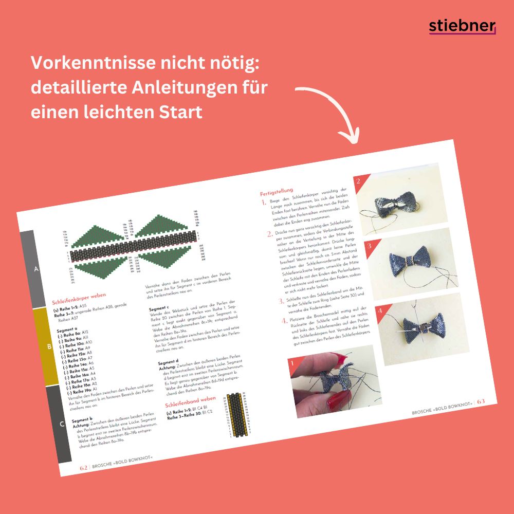 Weitere Ansicht: Perlen weben Schritt für Schritt | Lisa Santiuste Iñurrieta