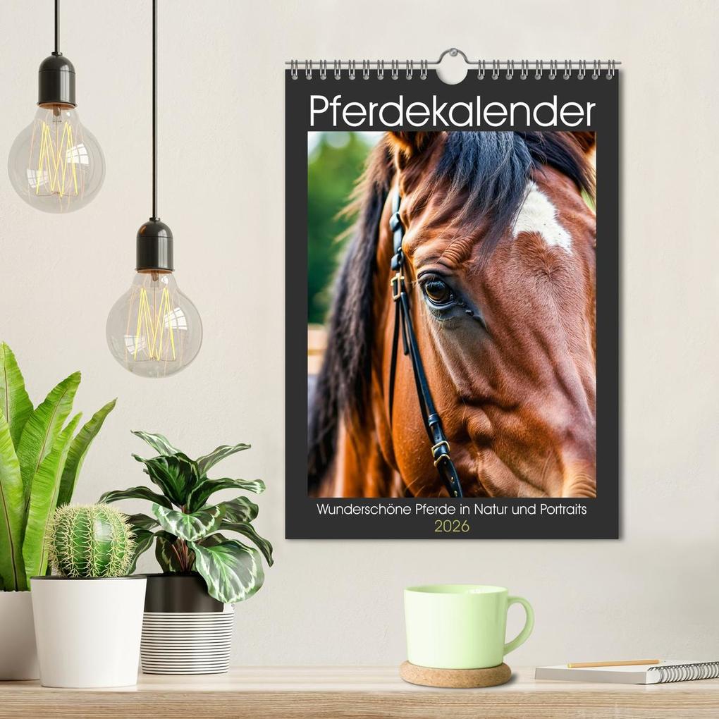 Weitere Ansicht: Pferdekalender - Wunderschöne Pferde in Natur und Portraits (Wandkalender 2026 DIN A4 hoch), CALVENDO Monatskalender | MB Fotografie, Calvendo