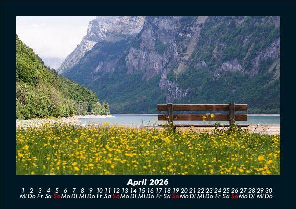 Weitere Ansicht: Pflanzen und Blüten 2026 Fotokalender DIN A5 | Tobias Becker