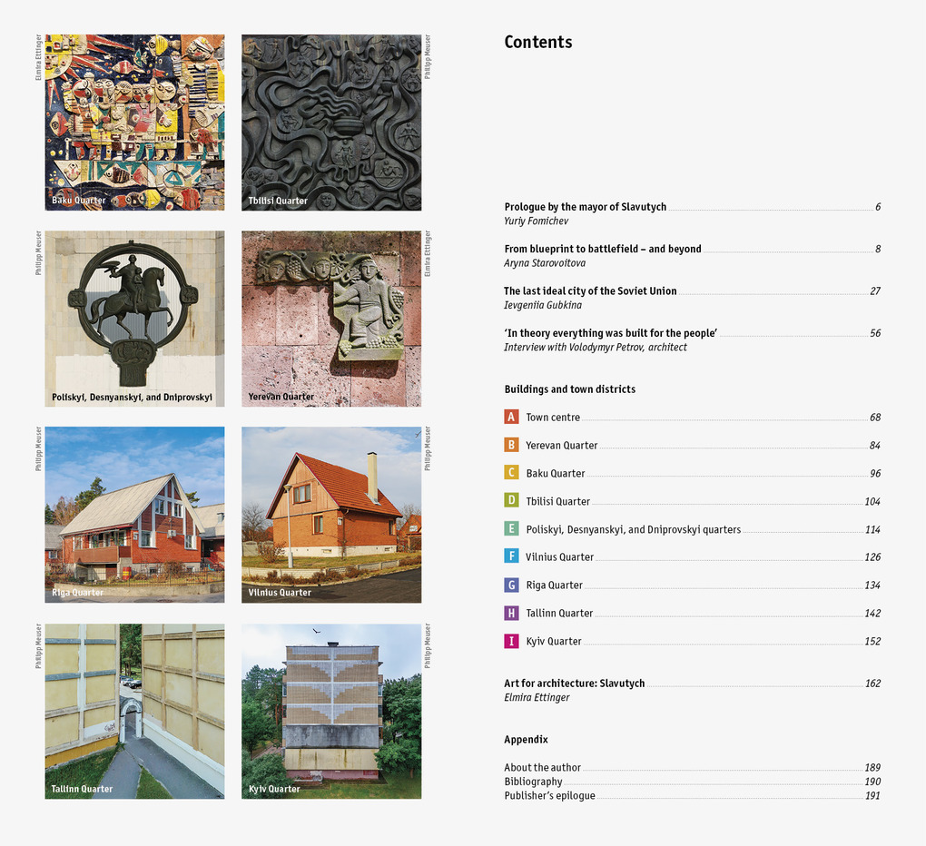 Weitere Ansicht: Slavutych. Architectural Guide | Ievgeniia Gubkina