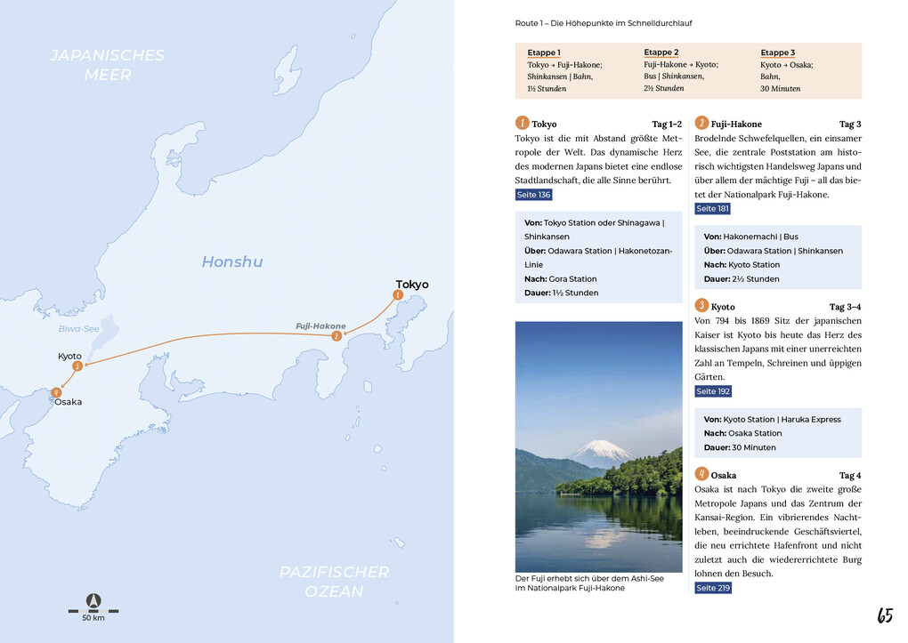 Weitere Ansicht: Reiseführer Japan - Reiserouten, Highlights, Inspiration | Falk Schäfer