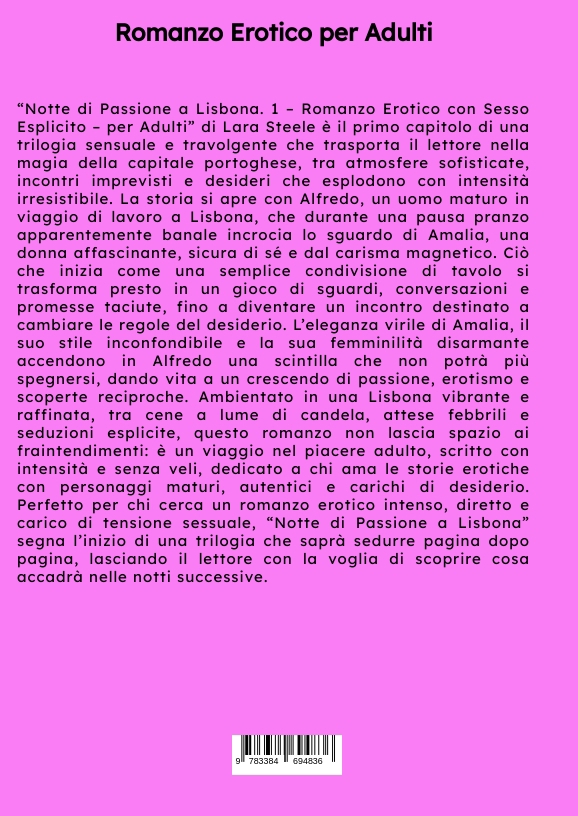 Weitere Ansicht: Notte di Passione a Lisbona. 1 | Lara Steele