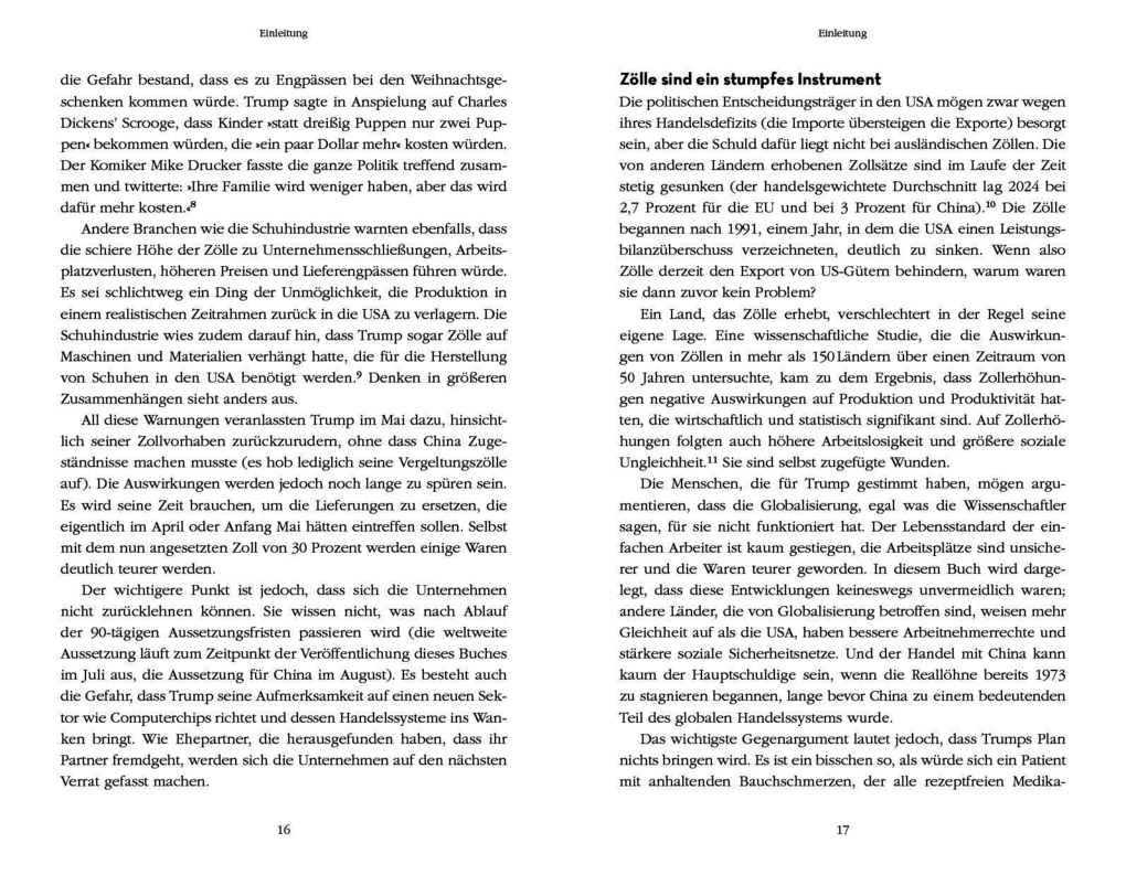 Weitere Ansicht: Trumps Angriff auf die Weltwirtschaft | Philip Coggan
