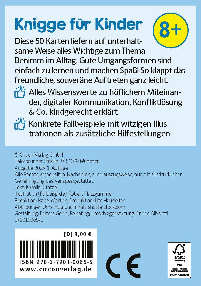 Weitere Ansicht: Knigge für Kinder | Karolin Küntzel