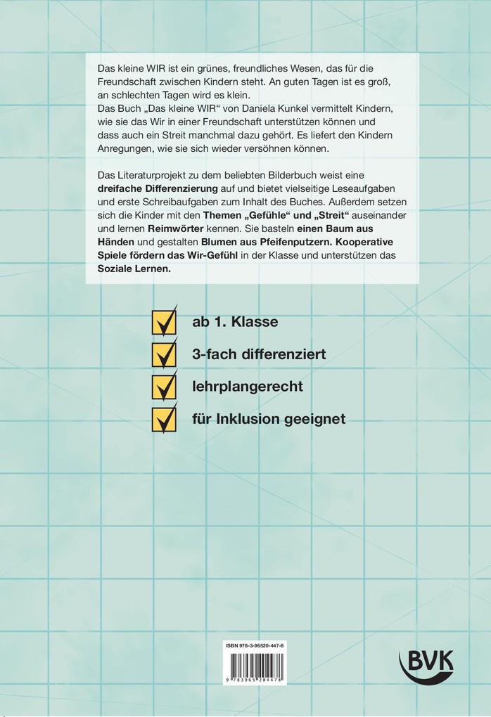 Weitere Ansicht: Literaturprojekt zu Das kleine WIR | Svenja Ernsten