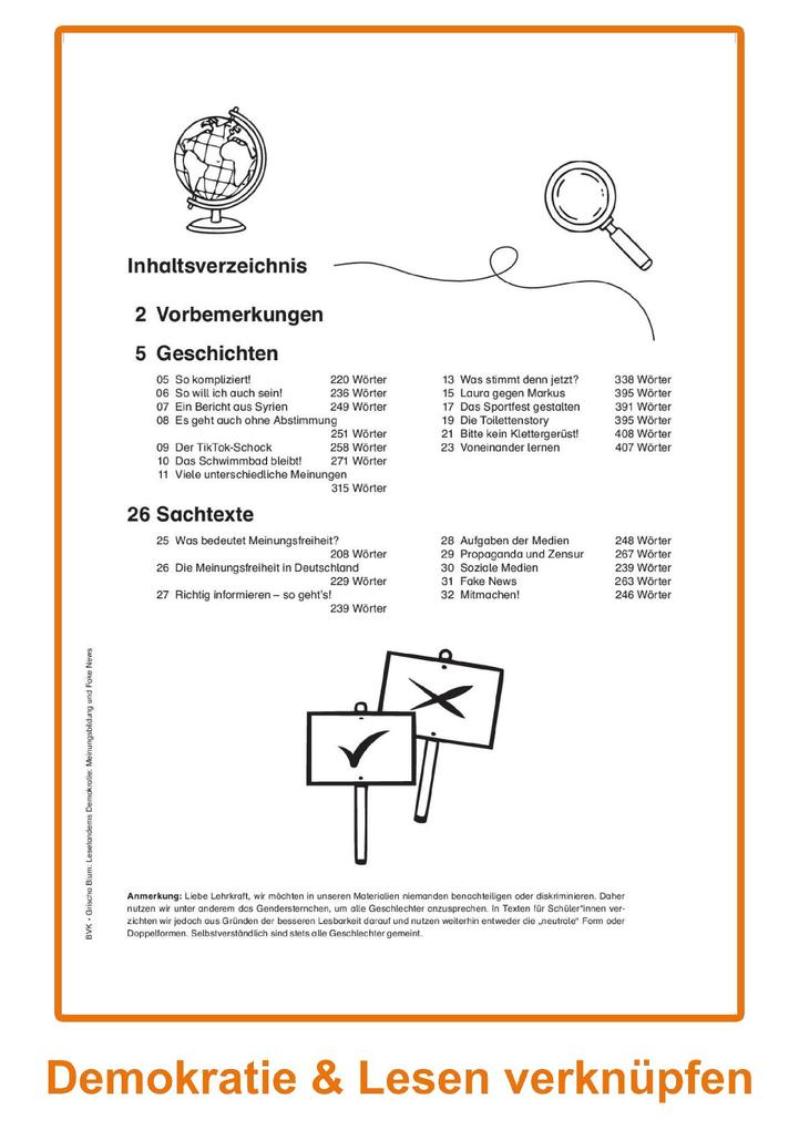Weitere Ansicht: Lesetandems Demokratie: Meinungsbildung und Fake News | Grischa Blum