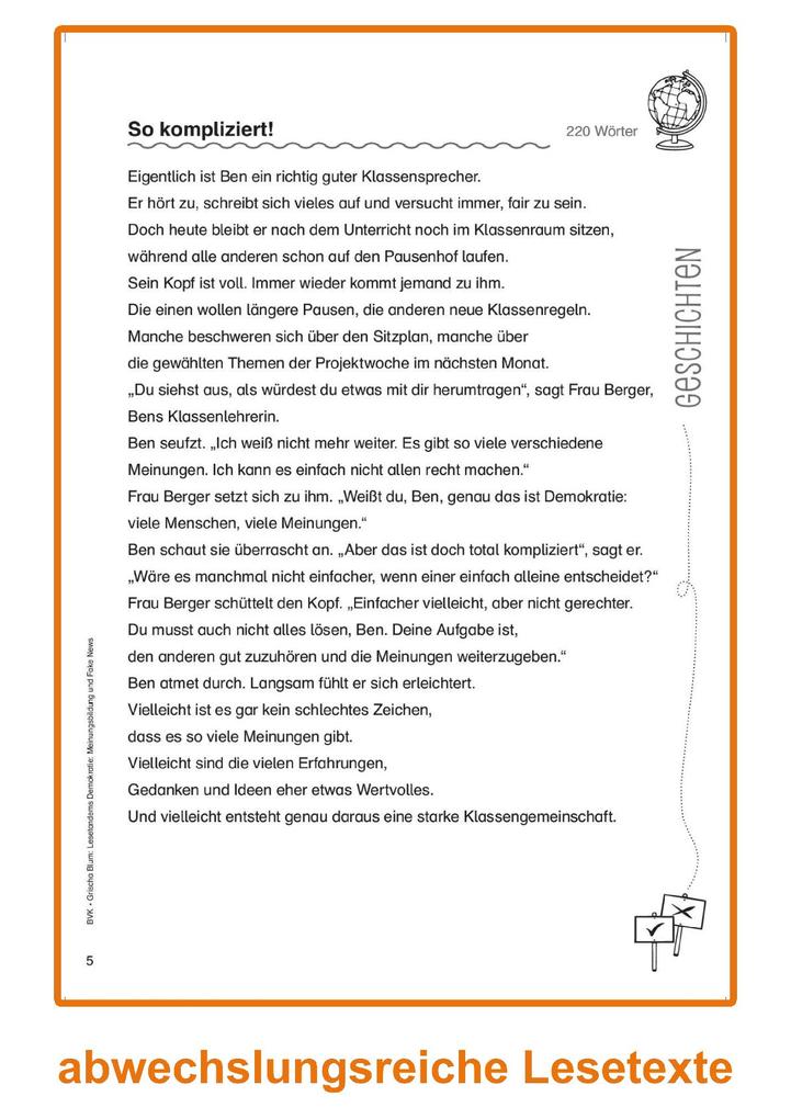 Weitere Ansicht: Lesetandems Demokratie: Meinungsbildung und Fake News | Grischa Blum