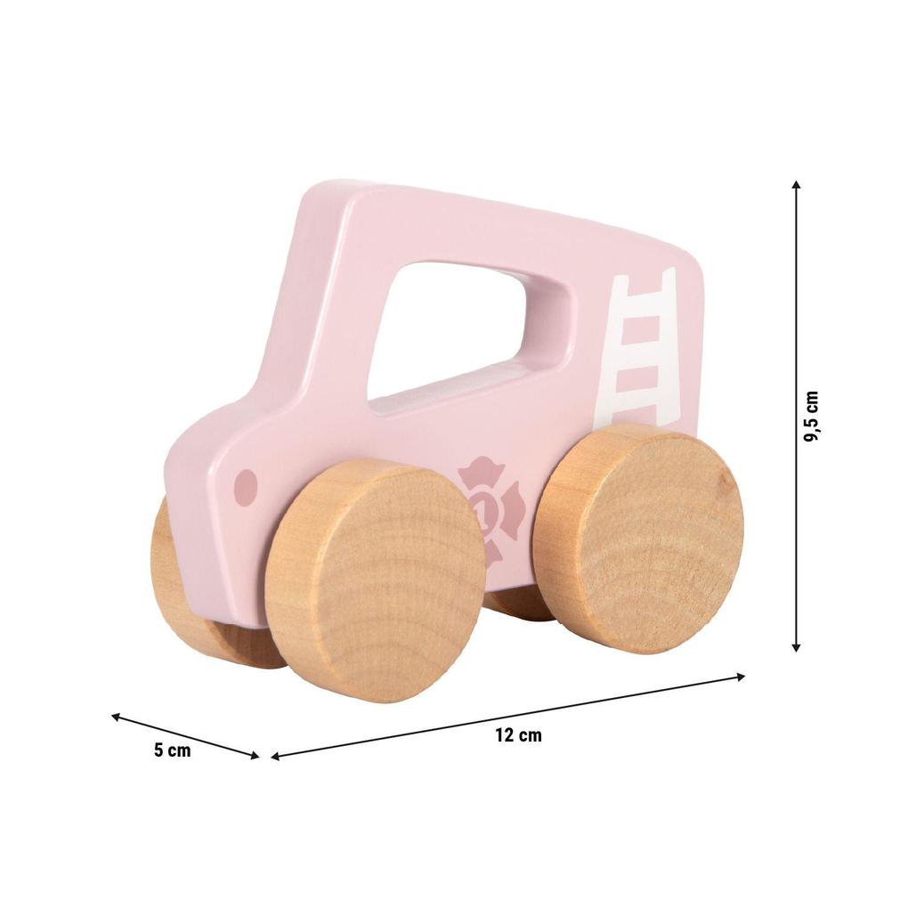 Weitere Ansicht: Schiebeauto rosa