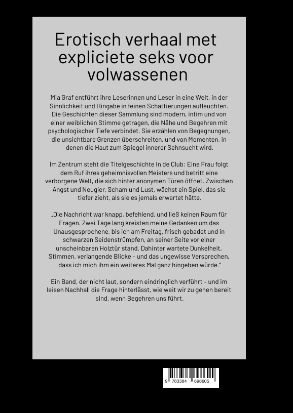 Weitere Ansicht: In de Club | Mia Graf