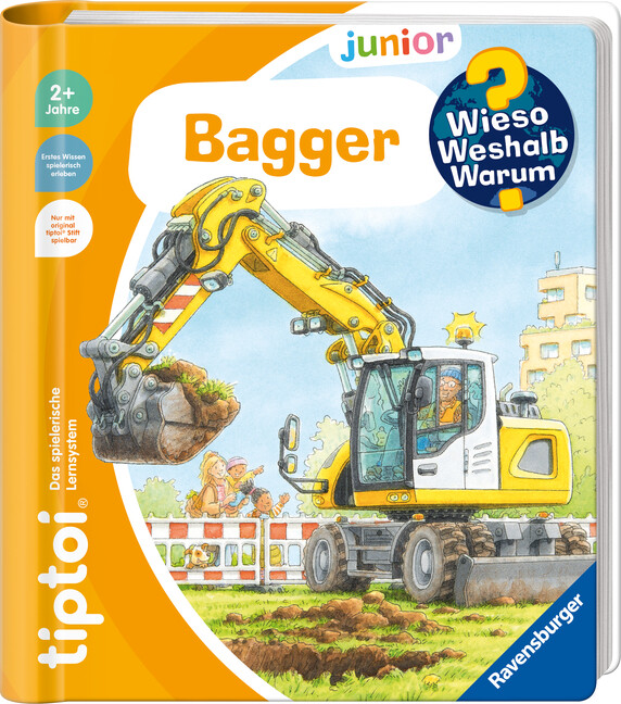 Weitere Ansicht: tiptoi® Wieso? Weshalb? Warum? junior - Bagger | Inka Friese