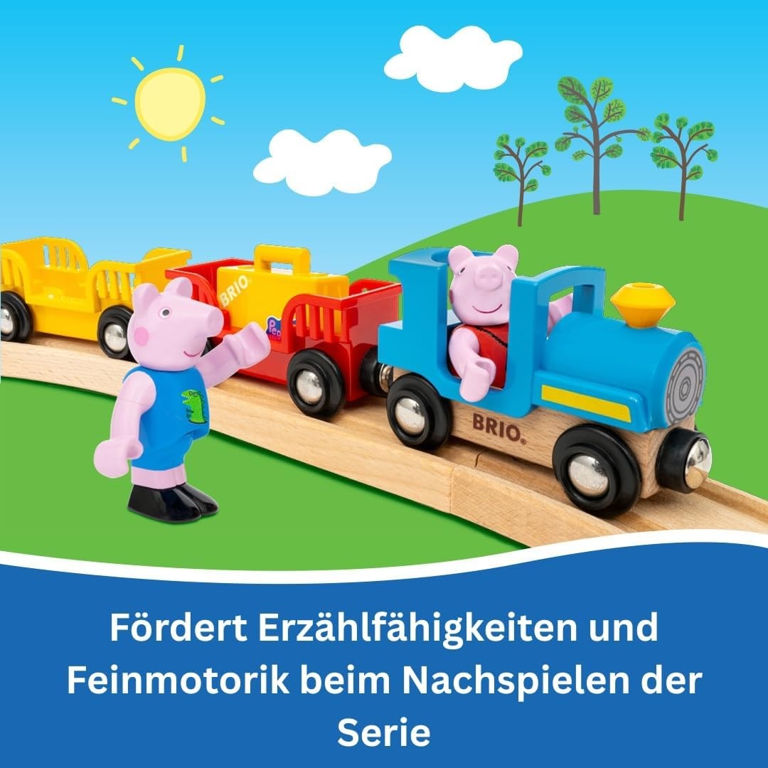 Weitere Ansicht: Peppa Wutz Zug / Eisenbahn für Kinder ab 3 Jahren