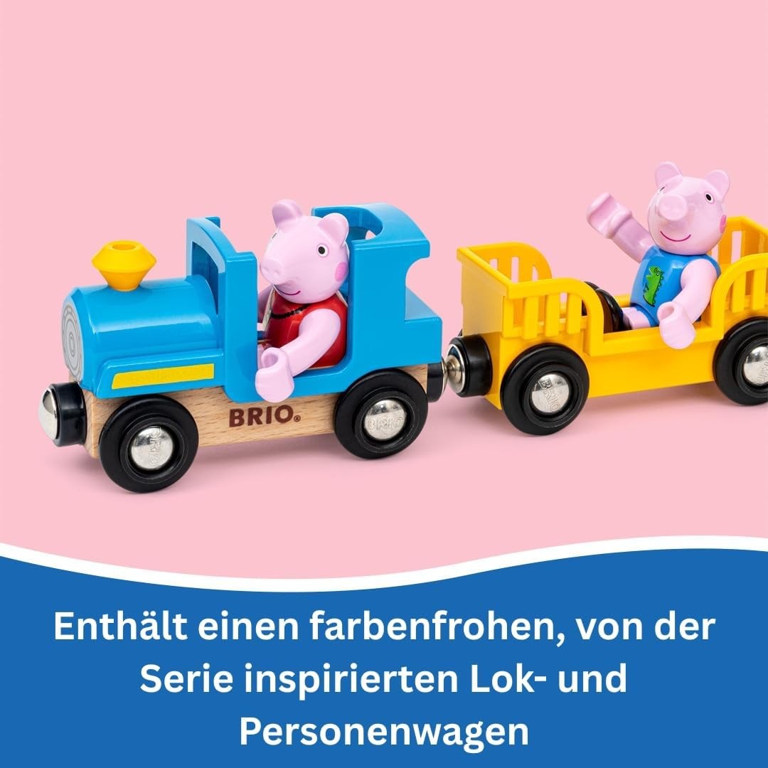 Weitere Ansicht: Peppa Wutz Zug / Eisenbahn für Kinder ab 3 Jahren
