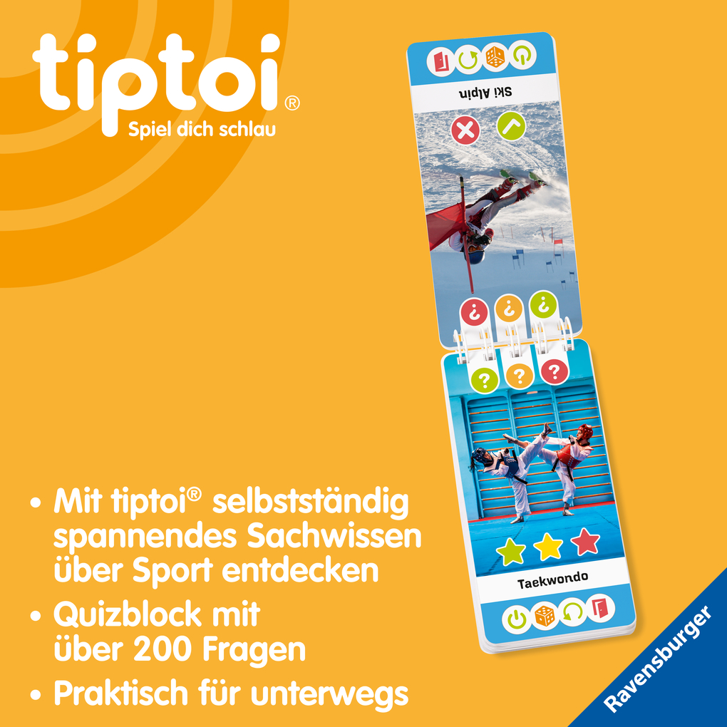 Weitere Ansicht: tiptoi® Wieso? Weshalb? Warum? Quiz - Sport