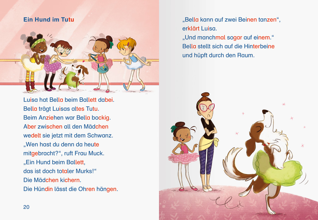 Weitere Ansicht: Leserabe mit Mildenberger Silbenmethode - Ballettgeschichten | Anja Fröhlich