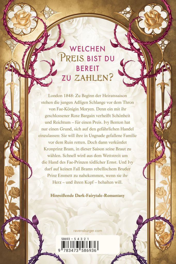 Weitere Ansicht: Hof der Dornen, Band 1: The Rose Bargain | Sasha Peyton Smith
