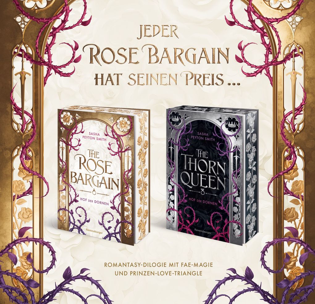Weitere Ansicht: Hof der Dornen, Band 1: The Rose Bargain | Sasha Peyton Smith