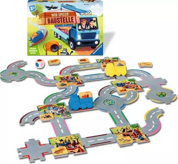 Weitere Ansicht: Wir spielen Baustelle - Kinderspiel ab 2 Jahre | Marco Teubner