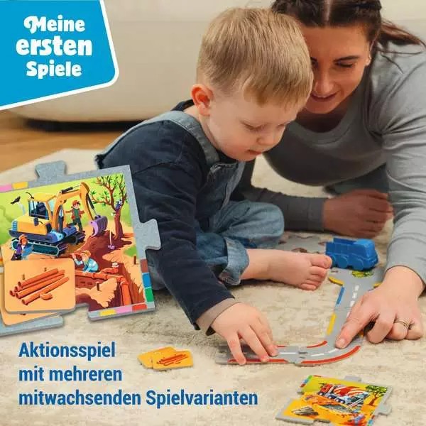 Weitere Ansicht: Wir spielen Baustelle - Kinderspiel ab 2 Jahre | Marco Teubner