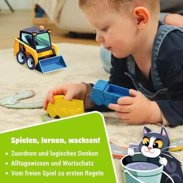 Weitere Ansicht: Wir spielen Baustelle - Kinderspiel ab 2 Jahre | Marco Teubner