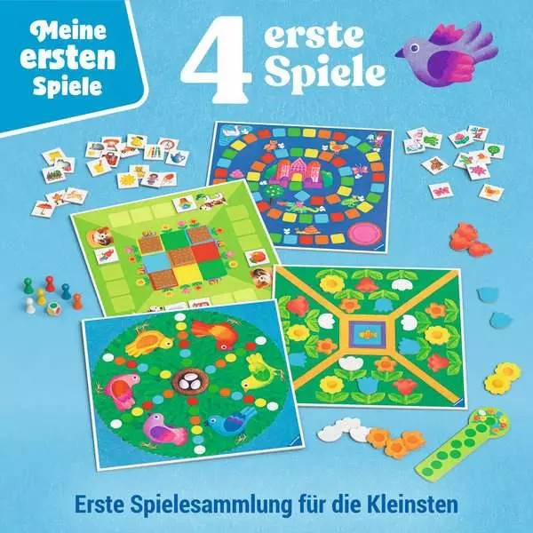 Weitere Ansicht: 4 erste Spiele - Kinderspiel ab 3 Jahre