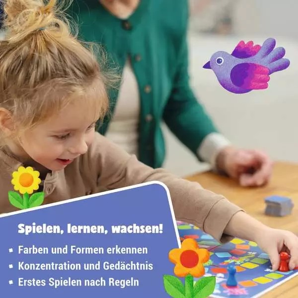 Weitere Ansicht: 4 erste Spiele - Kinderspiel ab 3 Jahre