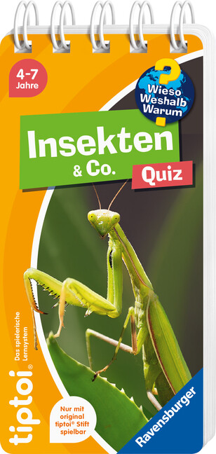 Weitere Ansicht: tiptoi® Wieso? Weshalb? Warum? Quiz - Insekten & Co.